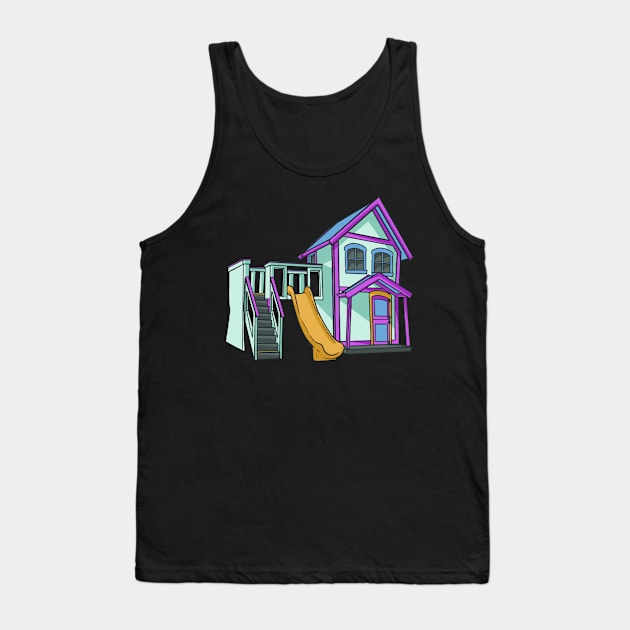 Kids Playhouse Kid Tank Top by fromherotozero